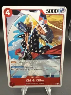Kid & Killer EB01-003 One Piece Learn Together Deck Set TCG English NM Rare - Image 1