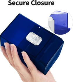 Deck Card Box for MTG with Dice Storage, 100+ Deck Case Boulder, Perfect Deck Ho - Image 5