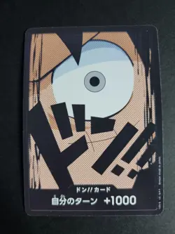 DON!! Card (Luffy) PRB01 JP One Piece Premium Booster - Image 1