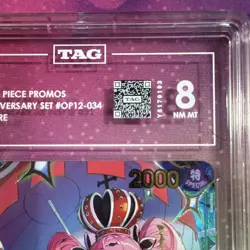 Bandai One Piece Card Game Perona OP12-034 3rd Anniv SR Foil TAG 8 - Image 3