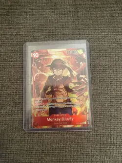 Monkey.D.Luffy (Treasure Booster Set) ST10-006 One Piece Promotion Cards Foil - Image 1