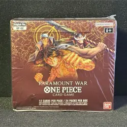 One Piece OP-02 Paramount War English Booster Box - Image 1
