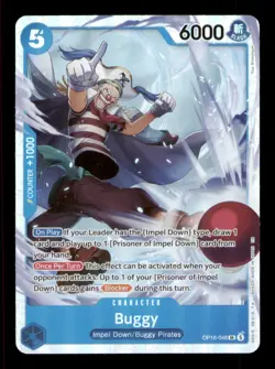Buggy (048) OP16-048 The Time of Battle One Piece Foil Near Mint - Image 1