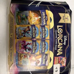 Disney Lorcana Inklands Bundle Box Mickey Mouse Foil Promo New ! - Image 1