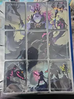 Ursula's Return Insert Art - Full Set 9 Cards - Disney Lorcana - NM pack fresh - Image 1