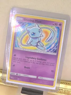 Pokemon Card Shining Mew -# 40/73- HP30- Basic-Holo-2017- NM - Image 1