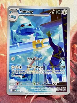 Pokemon Metang 094/086 Chaos Rising Illustration Rare Card Near Mint 🔥 - Image 1