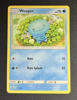 NM Pokemon Wooper Dragon Majesty Common Card 25/70 - Image 1