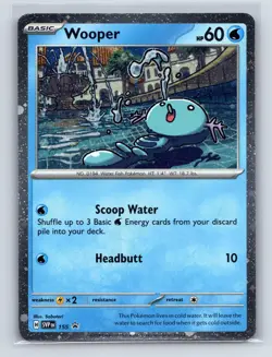 SV: Scarlet & Violet Promo Cards #155 Wooper - Image 1