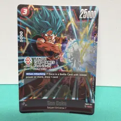 Son Goku FB03-011 Bandai Card Games Fest 24-25 Foil Dragon Ball Super Card | NM - Image 1