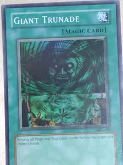 Giant Trunade - MRL-048 Super Rare YuGiOh TCG Spell Card Heavy Play (see pics) - Image 5