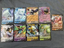Pokemon TCG Crown Zenith 9-Card Ultra Rare Lot V/ex Holo Full Art English - Image 1