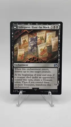Sidequest: Hunt the Mark (Extended Art) U 453 Foil Final Fantasy MTG Card NM - Image 1