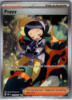 Poppy 227/197 SIR SV03: Obsidian Flames - Pokemon Card - NM - Image 1