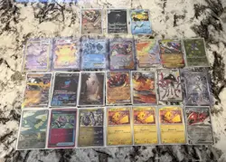 Pokemon TCG Japanese 47-Card Lot Holo Full Art Graded Pikachu Charizard - Image 2