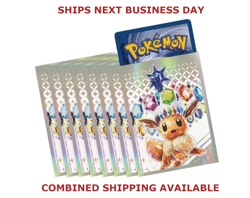 Prismatic Evolutions Elite Trainer Box Card Sleeves - Eevee ETB (65-Pack) NEW - Image 1
