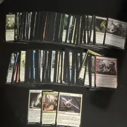 Magic: The Gathering MTG mixed card lot Innistrad Dominaria English w/ case - Image 2