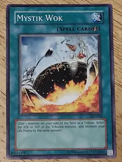 Mystik Wok AST-036 LP Ancient Sanctuary Unlimited Common Yugioh Card NM - Image 1