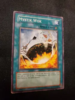 Mystik Wok Common Ancient Sanctuary AST-036 HP Yugioh Tcg Ccg Card See Pics - Image 2