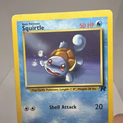 Pokemon Squirtle TCG Team Rocket Card 68/82 Regular - Image 2