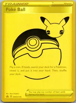 Poke Ball - SWSH146 SWSH: Sword & Shield Promo Cards Promo Holo NM - Image 1