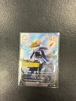Lux - Crownguard Foil Promo Riftbound Organized Play Promotional Cards 014/024 - Image 1