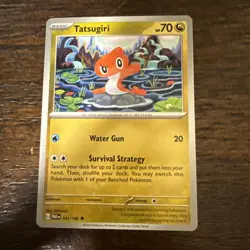 Tatsugiri 141/182 Paradox Rift Regular Uncommon Pokemon Card - Image 1