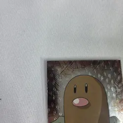 1999 TOPPS Pokemon TV Animation Card Diglett #50 Holo - Image 5