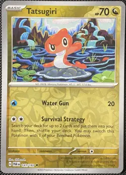 Tatsugiri 141/182 SV04: Paradox Rift Reverse Holo - Pokemon Card - Image 1