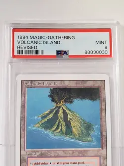 [PSA9] ya37 Mtg Rv Volcanic Island English Psa 9 Mint - Image 2