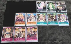 DIVINE CROSS Alliance Sage ex Non-Holo Lot of 20 Waifu Cards - Rare R, Normal N - Image 2