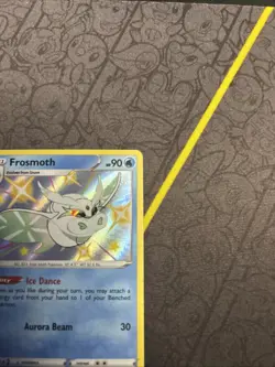 Frosmoth SV034/SV122 Shining Fates Shiny Holo Rare Pokemon Card - Image 3