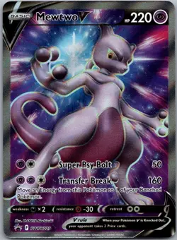 Mewtwo V - SWSH229 SWSH: Sword & Shield Promo Cards Promo Holo NM - Image 1