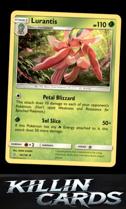 Lurantis 16/236 Pokemon Uncommon SM - Unified Minds Card NM - Image 1