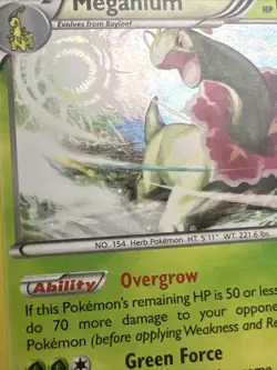 HP Meganium 3/122 Cosmos Holo Blister Exclusives AUTHENTIC Pokemon Card - Image 5