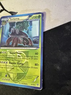 Pokemon TCG BW Plasma Storm Torterra 3/135 Regular Rare Card - Image 1
