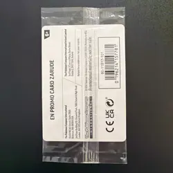 Zarude 056/084 EB Games/GameStop Promo - Pitch Black - Brand New Sealed AUS Card - Image 2