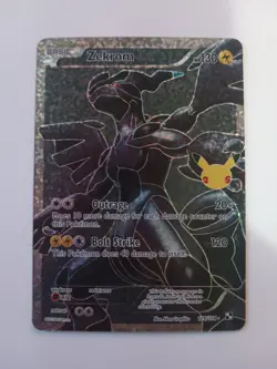 Pokemon TCG Zekrom Celebrations Classic Collection Holo Ultra Rare Card 114/114 - Image 1