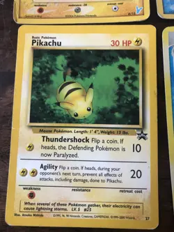 Lot Of 39 Pokemon Cards Including Minun, Suicune, Pikachu, Politoed & More - Image 5