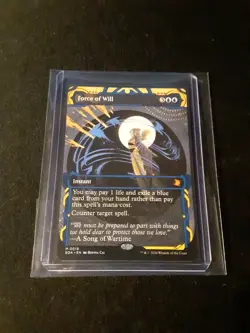 mtg 1 reg finish force of will n/m or better card no.19 see picture - Image 1