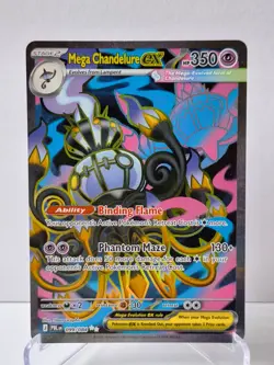 Mega Chandelure ex - 099/084 - Ultra Rare - Pitch Black - NM/M - Pokemon Card - Image 1