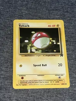 VOLTORB - 69/82 - Team Rocket - Pokemon Card - NM - Image 1