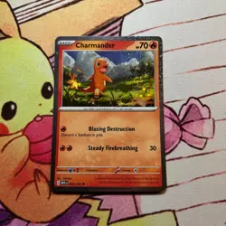 Charmander (Cosmos Holo) 004/165 Promo Miscellaneous Cards & Products Pokemon NM - Image 1