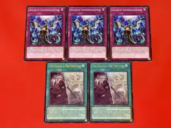 3x Infinite Impermanence + 2x The FaLLen & The Virtuous | Ultra Rare | YuGiOh! - Image 1