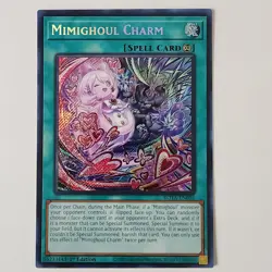 Mimighoul Charm - ROTA-EN098 - NM - Secret Rare - 1st ed - Yugioh - Image 1