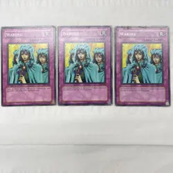 Yu-Gi-Oh! x3 Waboku - one 1st Edition Yugioh Tcg Playset - Image 1