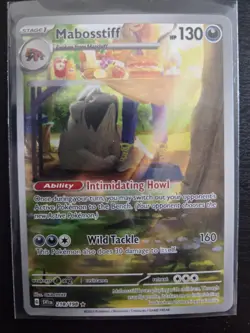 Pokemon Scarlet & Violet Mabosstiff 218/198 Holo Illustration Rare - Image 1