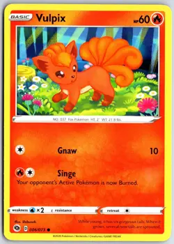 Pokemon Vulpix Lot x3 NM- Cutie Card Bundle - Image 2