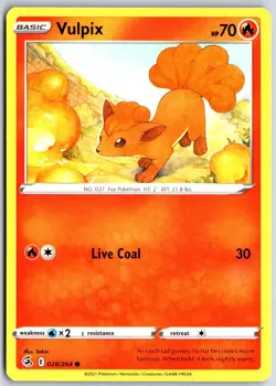Pokemon Vulpix Lot x3 NM- Cutie Card Bundle - Image 4