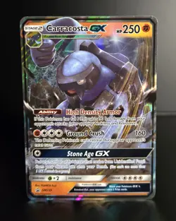 Pokemon TCG - CARRACOSTA GX - SM239 - FULL HOLO PROMO - SUN & MOON 2020 - LP/NM - Image 1